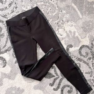 WHBM tuxedo leggings